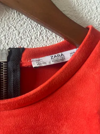 Vestido Antelina Naranja