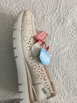 Mocasines Pikolinos Cantabria Beige/Oro