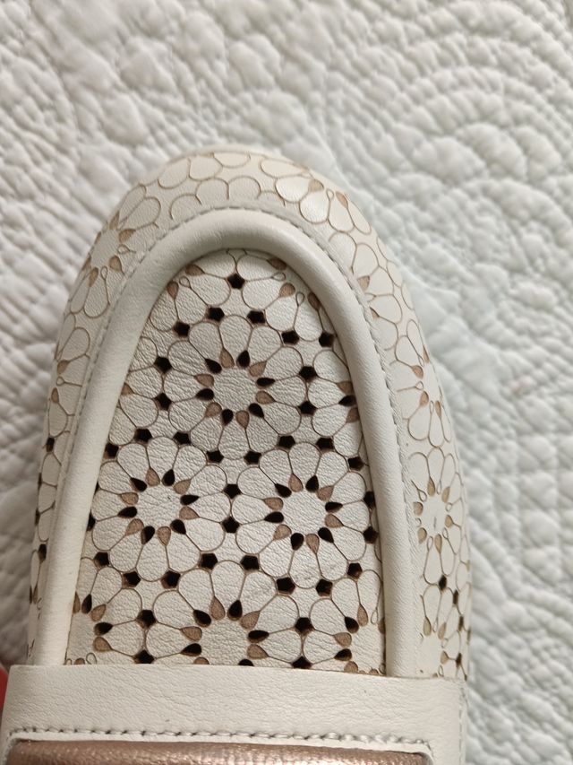 Mocasines Pikolinos Cantabria Beige/Oro