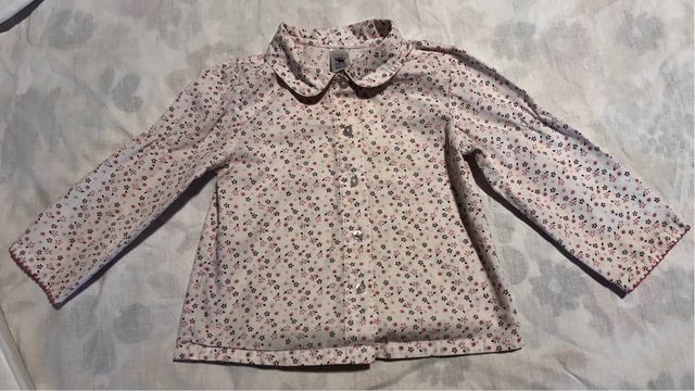 Camisa niña 2 años floral