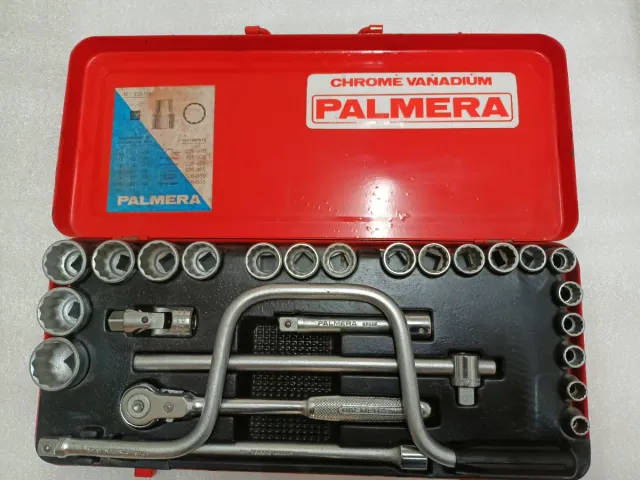 Juego Llaves Vaso PALMERA Chrome Vanadium