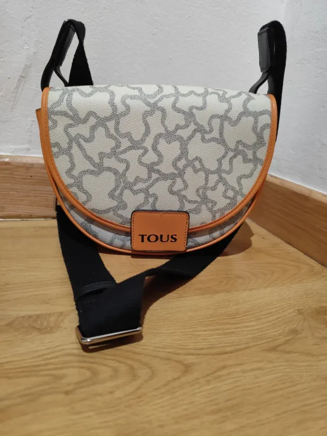 Bolso Tous Blanco y Naranja