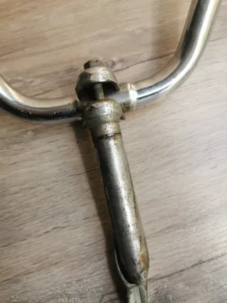 Manillar bici clásica infantil cromado