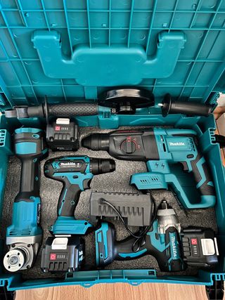 Juego de 4 tipos de herramientas Makita set