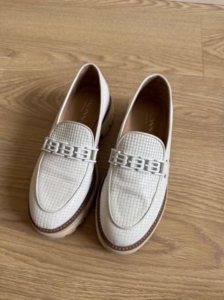 Zapatos planos blancos Baldinini talla 36