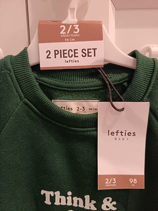 Completo 2 pezzi Lefties 2-3 anni