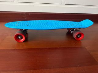 Penny Board Azul con funda.