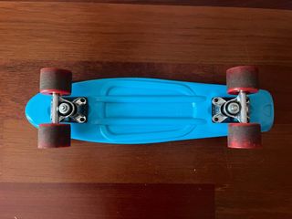 Penny Board Azul con funda.