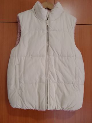 Chaleco niña reversible 13-14 años