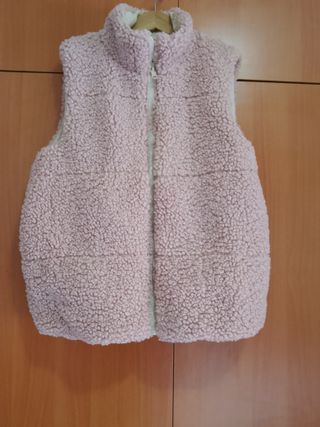 Chaleco niña reversible 13-14 años