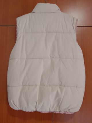 Chaleco niña reversible 13-14 años