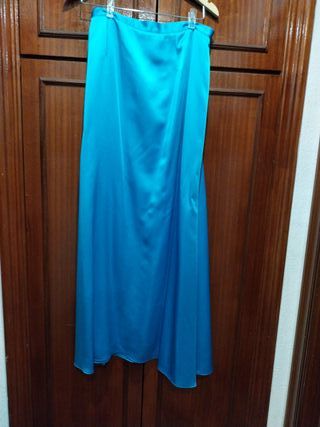 Vestido azul dos cuerpos talla 46 Rope Botella