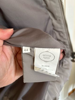 Piumino Emma e Gaia beige nuovo