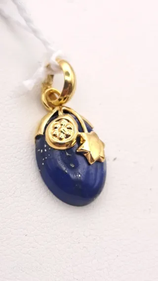Colgante Oro 18K Lapis Lazuli