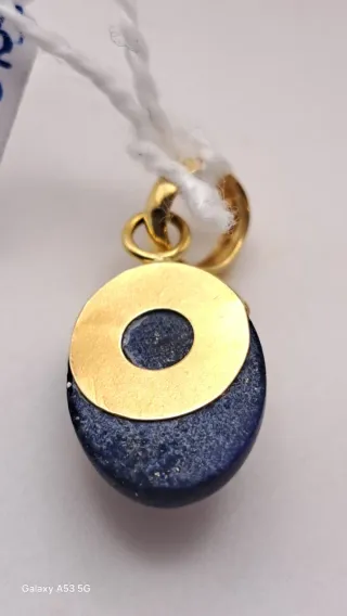 Colgante Oro 18K Lapis Lazuli