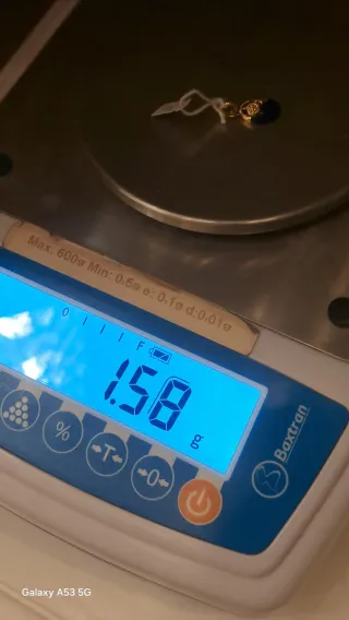 Colgante Oro 18K Lapis Lazuli