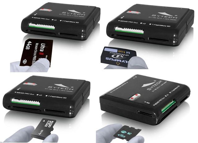 Lector Tarjetas Memoria Sytech 62 en 1