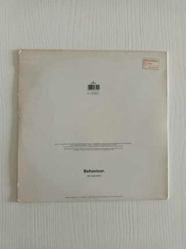 LP PET SHOP BOYS