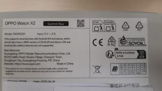 Oppo Watch X2 Blu sigillato con fattura