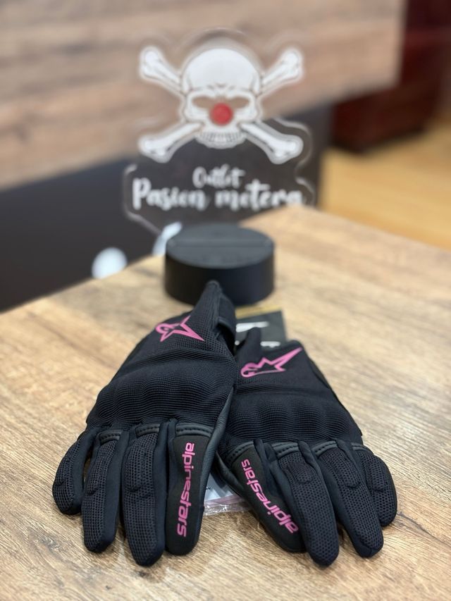 Guantes Alpinestars Cooper Negro/Rosa