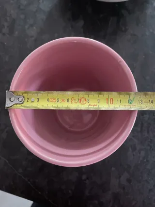 Vaso Thun Rosa con Motivo Floral