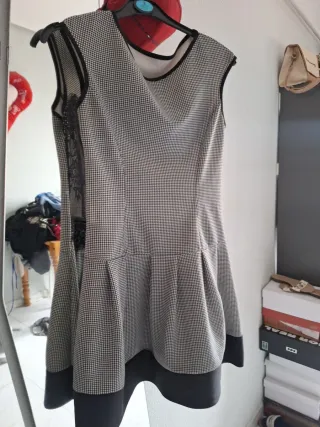 Vestido beige para eventos