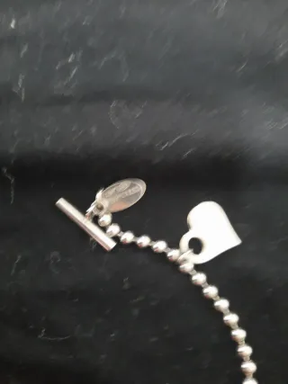 Pulsera Lotus Plata Corazones y Rombo