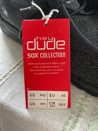 Mocasines Hey Dude Shoes Wally Grises