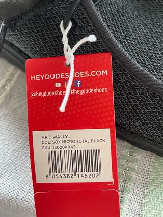 Mocasines Hey Dude Shoes Wally Grises