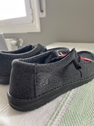 Mocasines Hey Dude Shoes Wally Grises