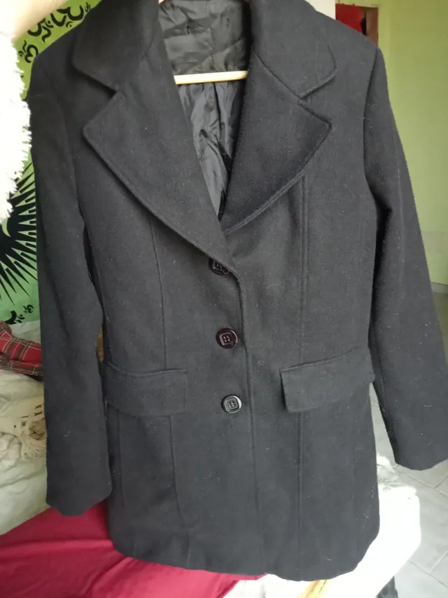 Cappotto nero Made in Italy
