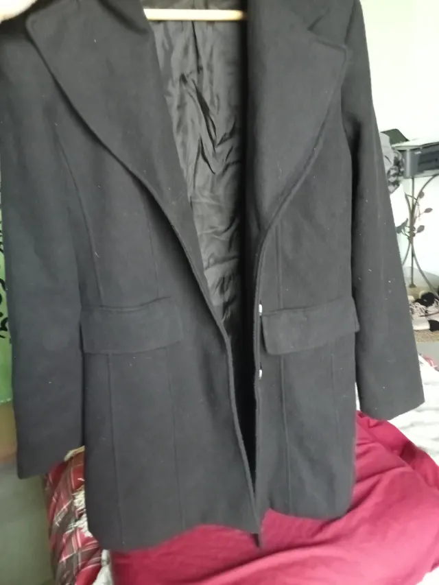 Cappotto nero Made in Italy