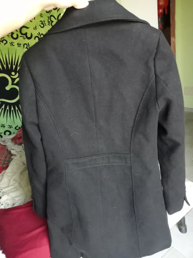 Cappotto nero Made in Italy