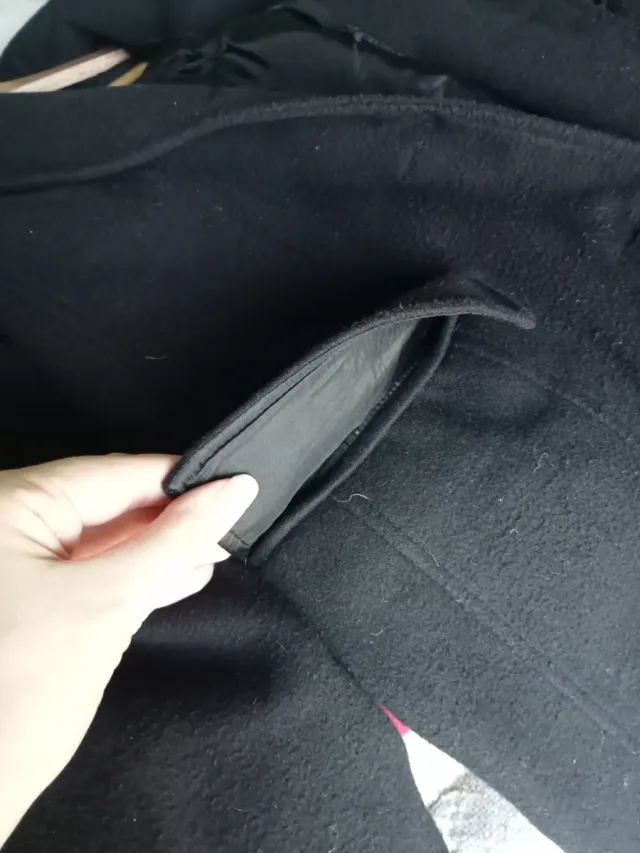 Cappotto nero Made in Italy