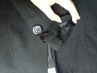 Cappotto nero Made in Italy