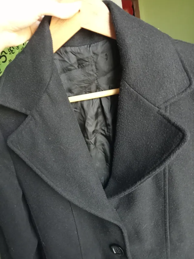 Cappotto nero Made in Italy