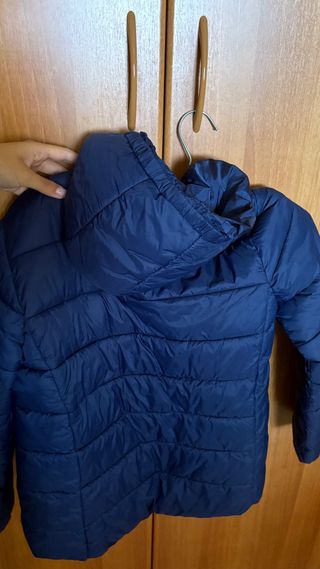 Giubbotto donna blu imbottito