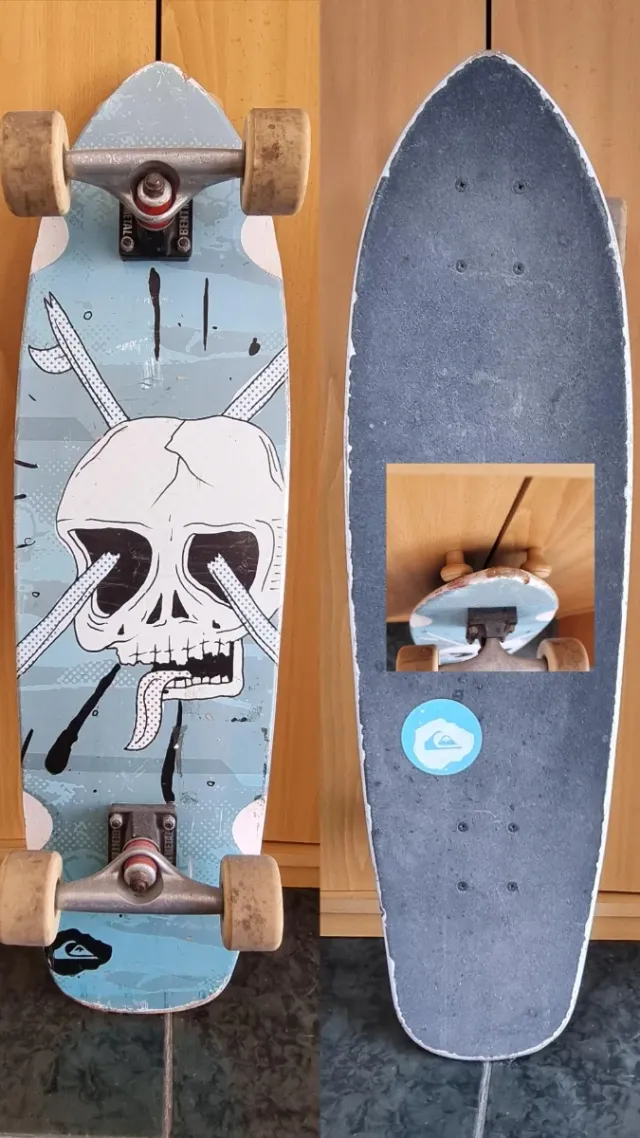 Tabla skate cruiser Quiksilver