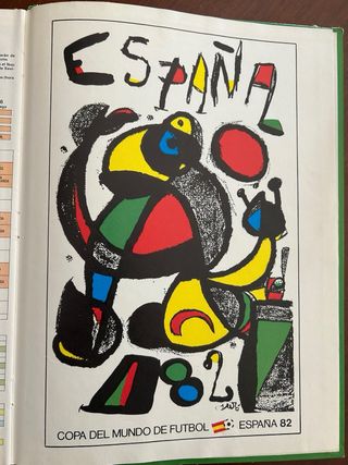 libro campeonato mundial de futbol 82