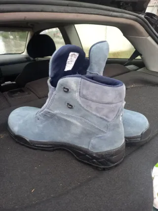 Botas de seguridad azules