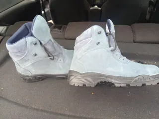 Botas de seguridad azules