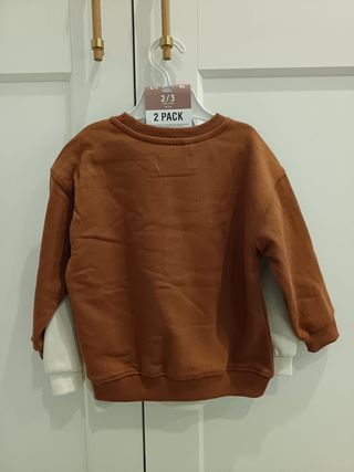 Completo 2 felpe e pantaloni 2-3 anni Lefties