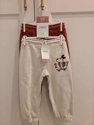 Completo 2 felpe e pantaloni 2-3 anni Lefties