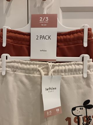 Completo 2 felpe e pantaloni 2-3 anni Lefties