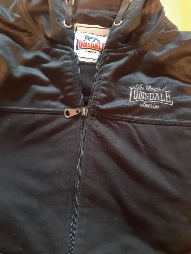 Sudadera Lonsdale Negra Talla M