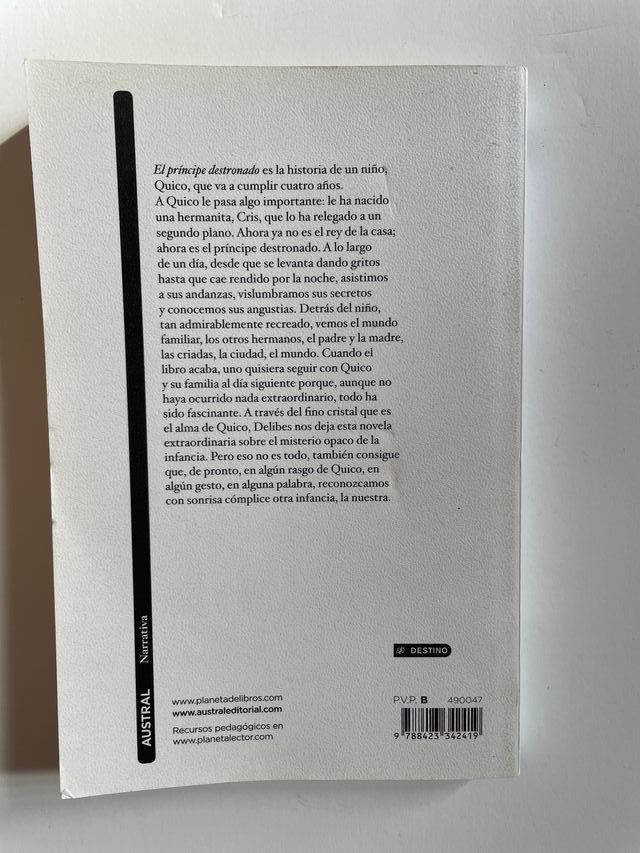 El príncipe destronado (Spanish Edition)