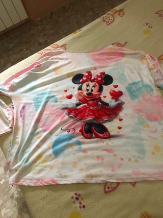 Camiseta Minnie Mouse Talla XXXL