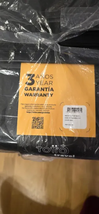 Maleta Totto Negra Grande