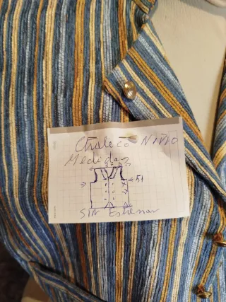 Chaleco niño fallero 11-12 años