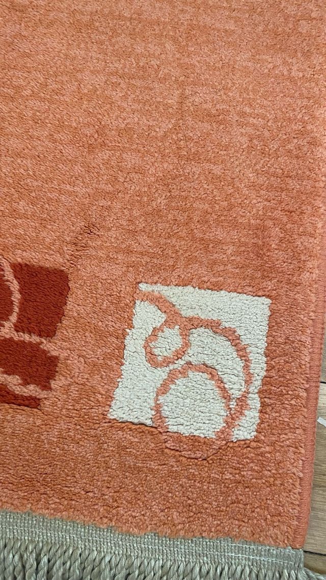 Conjunto 2 Alfombras Lana virgen 62x120cm Modernas